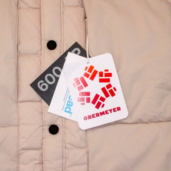 OBERMEYER Explorer Down Filled Shirt Full Snap Jacket Men's Size XL - Picture 5 of 6